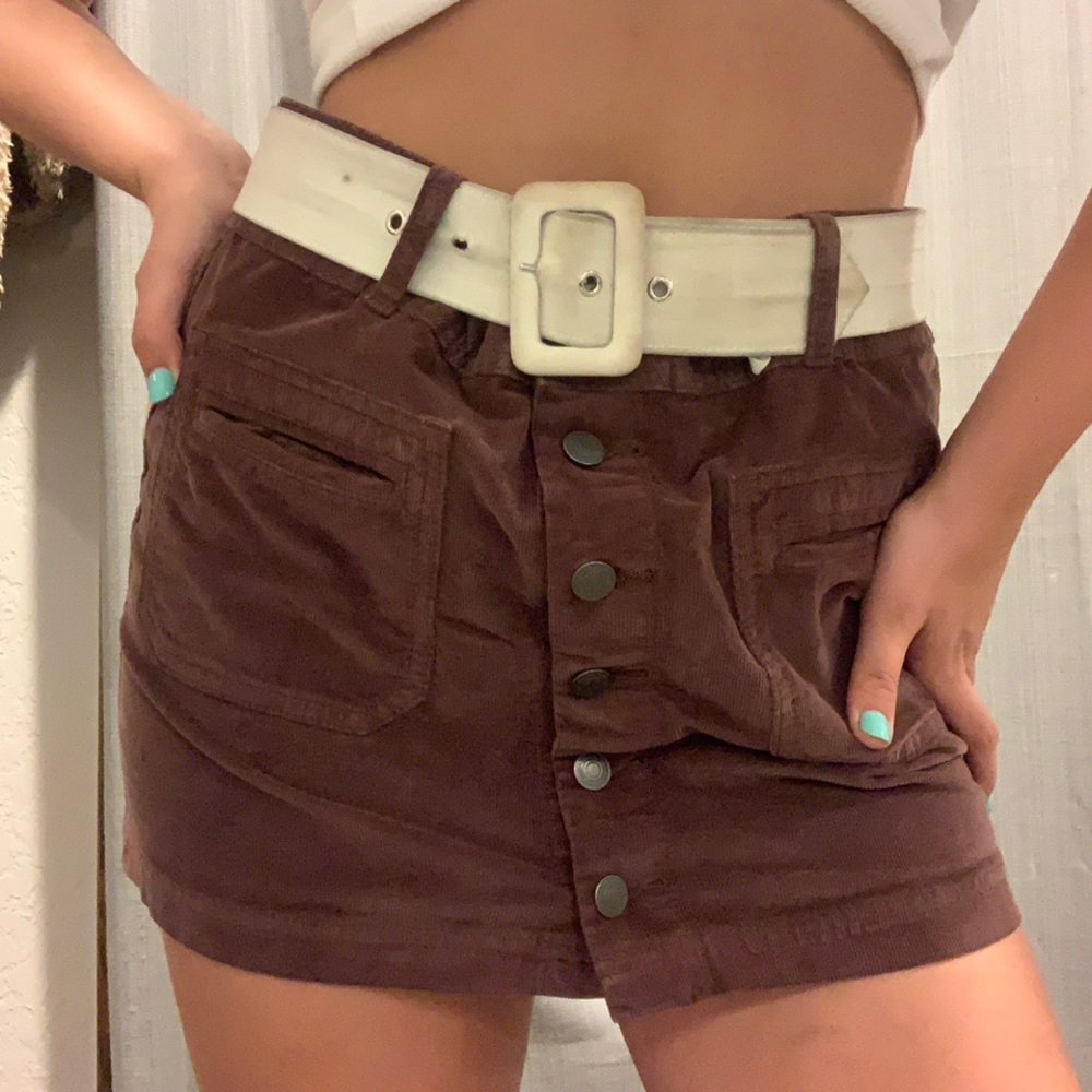 Free people mini skirt